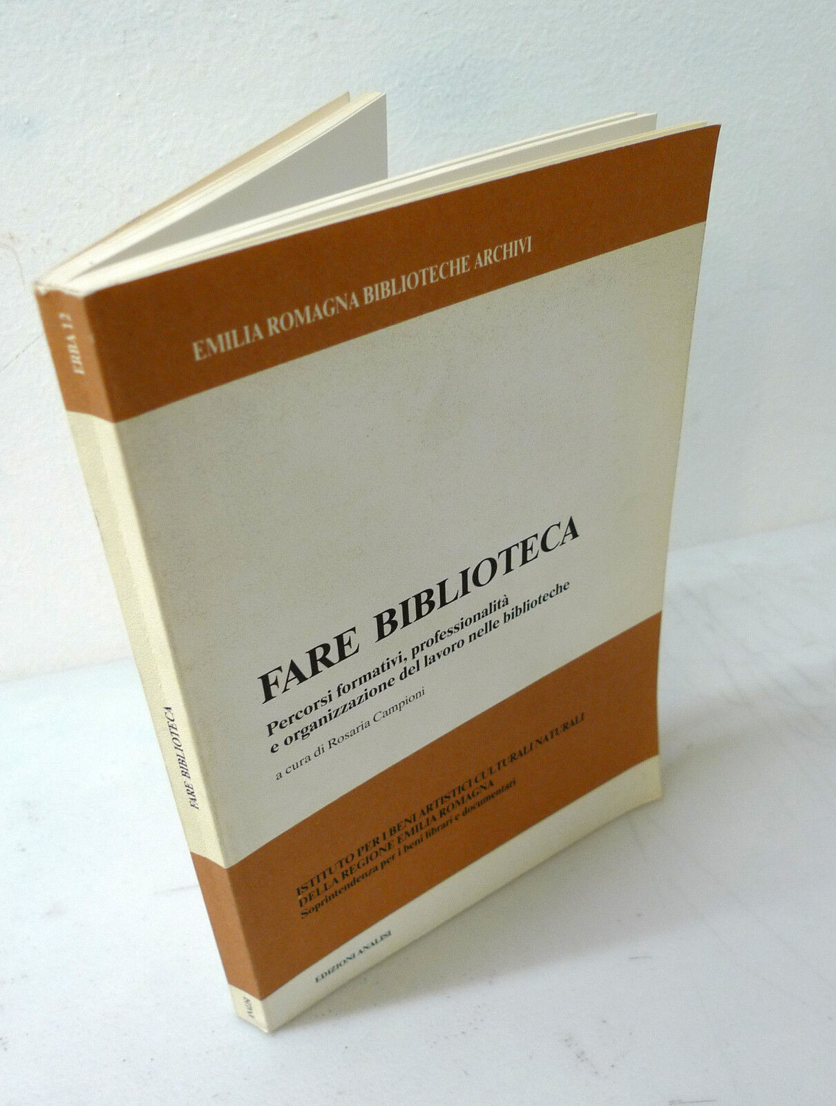 Campioni,FARE BIBLIOTECA,'88[biblioteche,formazione,professionalità,Beni Librari