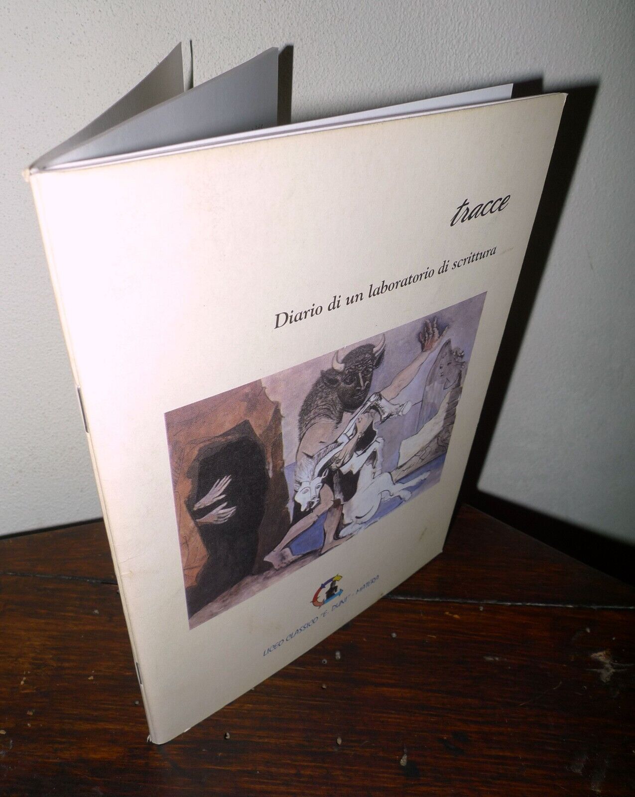 Capurso,TRACCE.DIARIO DI UN LABORATORIO DI SCRITTURA,1999 Matera[LICEO E.DUNI