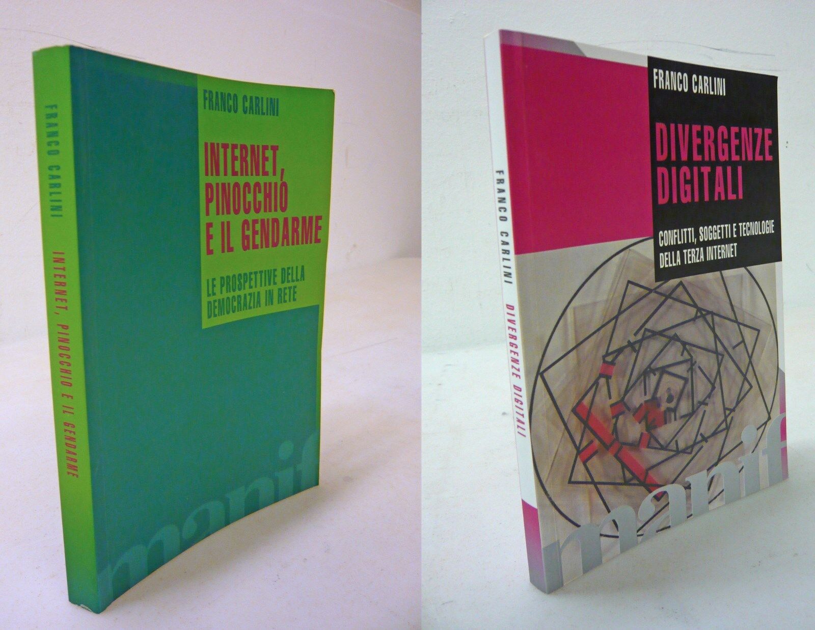 Carlini,DIVERGENZE DIGITALI/INTERNET,PINOCCHIO E IL GENDARME,2002 Manifestolibri