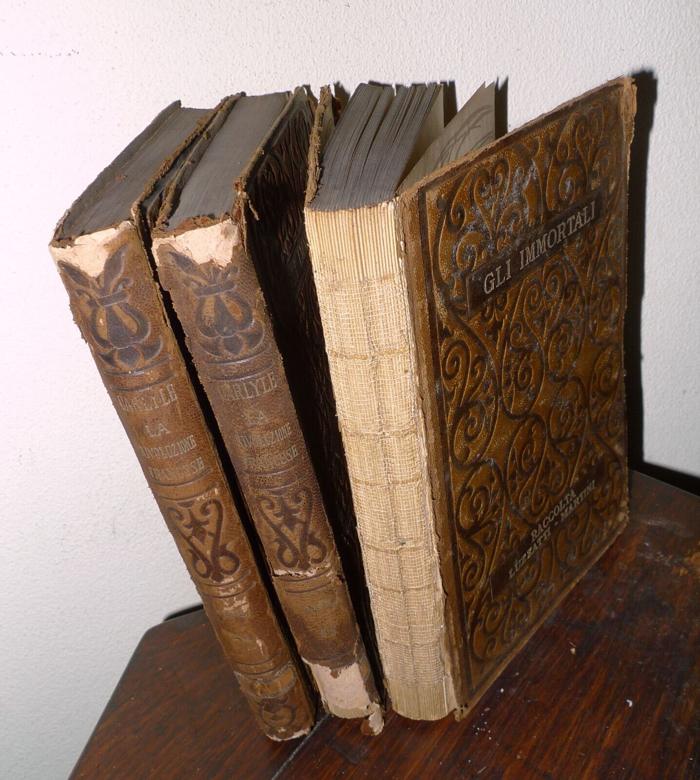 Carlyle,LA RIVOLUZIONE FRANCESE.3 VOLL,Ist.Editoriale Italiano[Luzzati-Martini