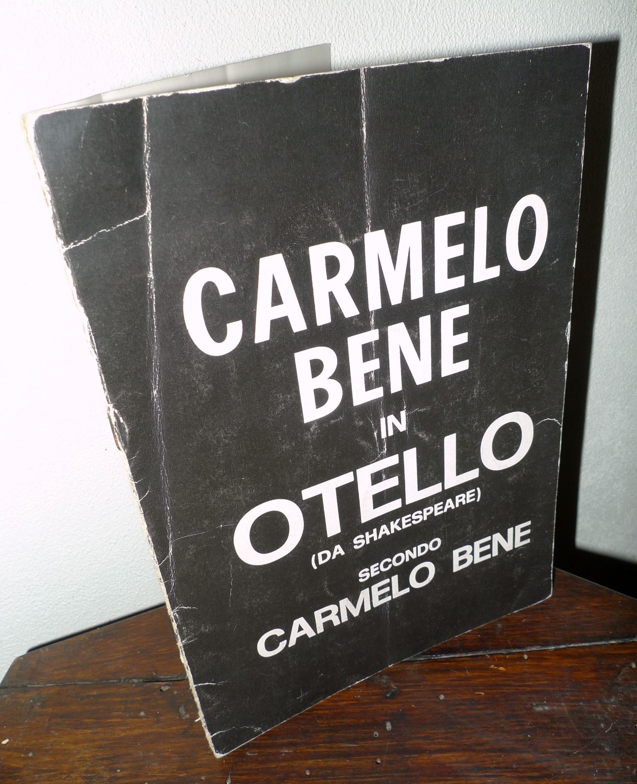 CARMELO BENE IN OTELLO(DA SHAKESPEARE),1979.Rassegna stampa[teatro,Franco Quadri