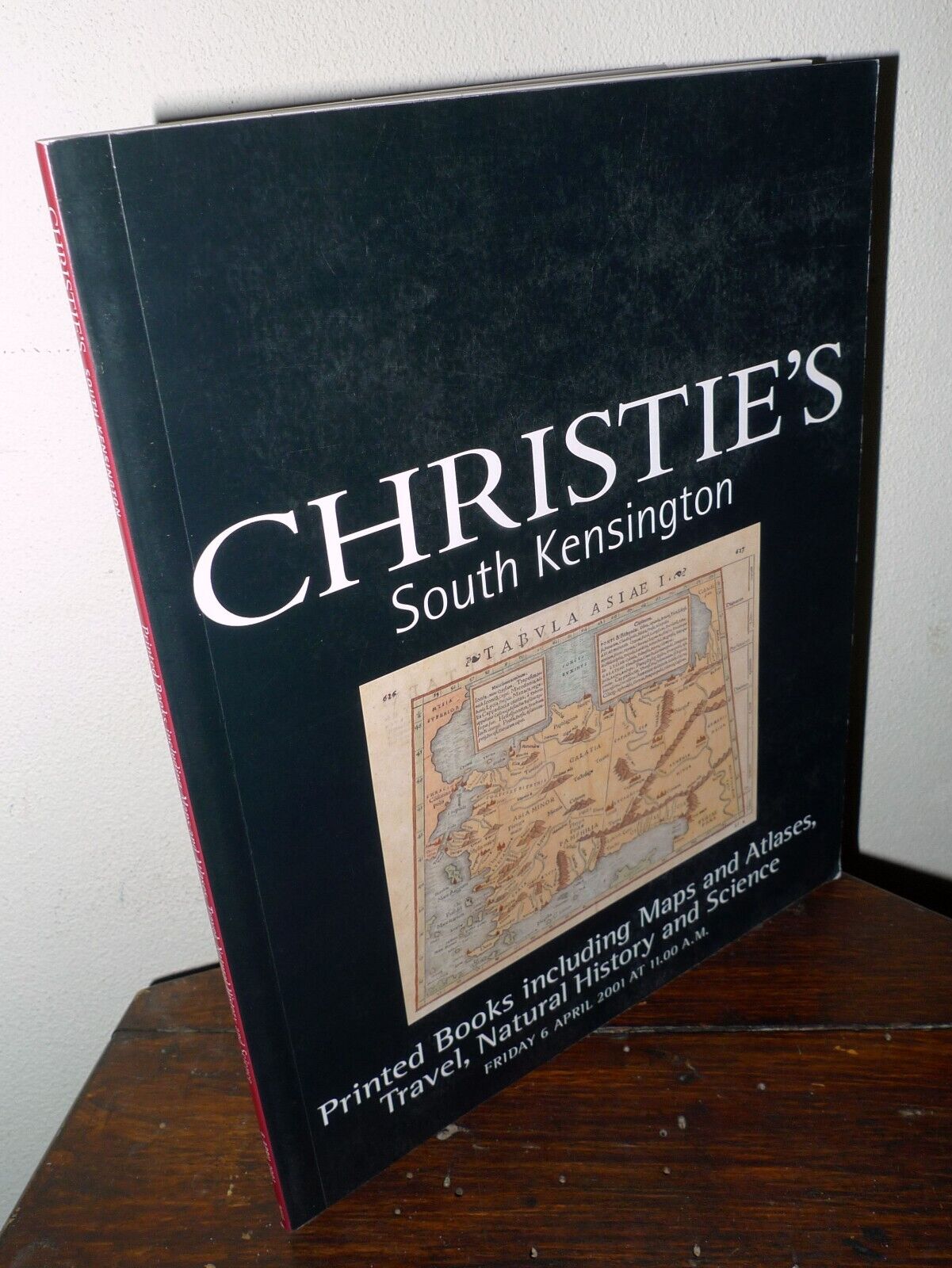 CATALOGO ASTA 2001 CHRISTIE'S.PRINTED BOOKS,INCLUDING MAPS AND ATLASES,TRAVEL