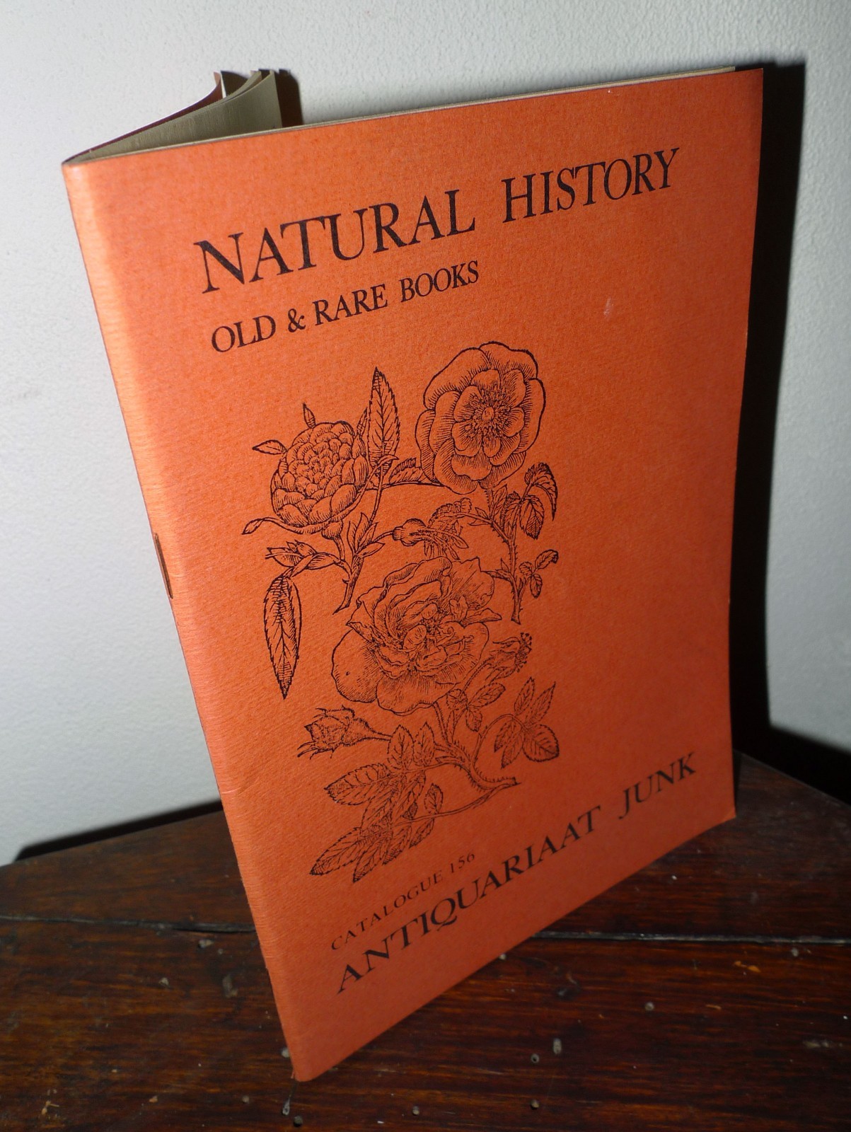 Catalogo OLD & RARE BOOKS ON NATURAL HISTORY,Antiquariaat Junk[libri antichi