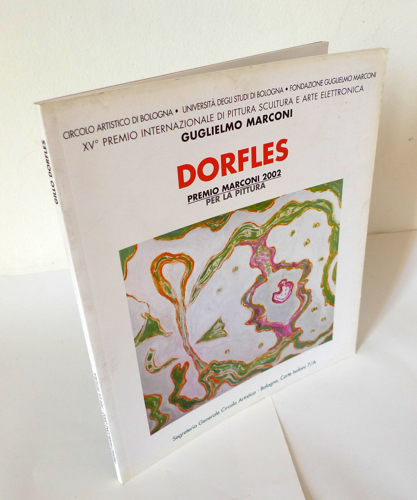 Cerritelli,GILLO DORFLES.PREMIO MARCONI 2002 PER LA PITTURA[catalogo,arte