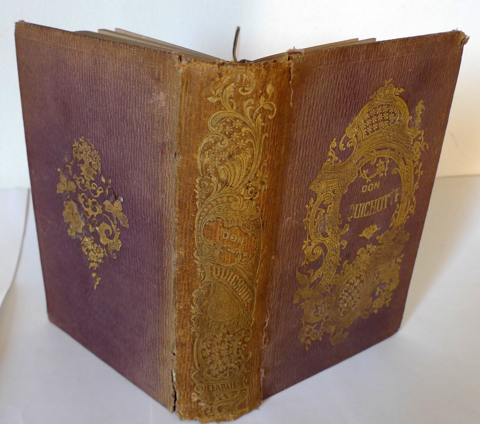 Cervantes,L'INGENIEUX CHEVALIER DON QUICHOTTE DE LA MANCHE,1863[Chisciotte