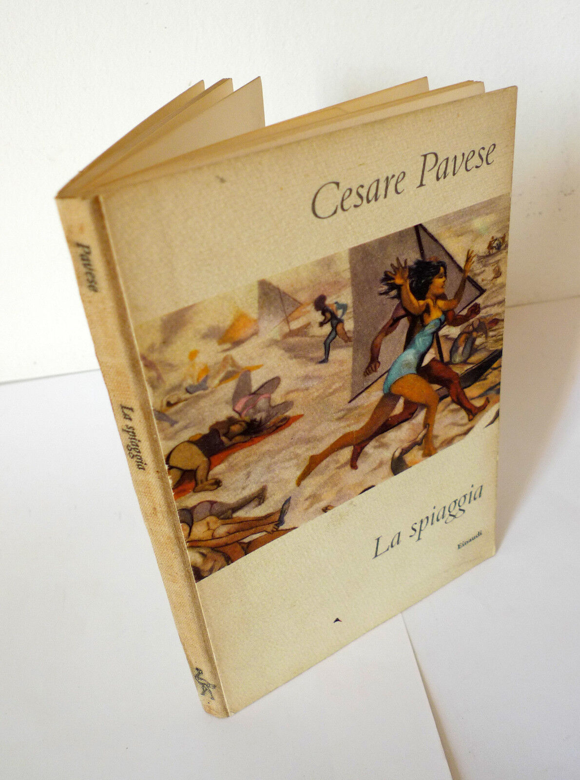Cesare Pavese,LA SPIAGGIA,1956 Einaudi CORALLI, seconda edizione