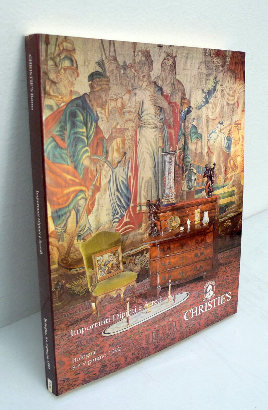 Christie's,IMPORTANTI DIPINTI E ARREDI,1992 Bologna[aste arte,mobili,porcellane