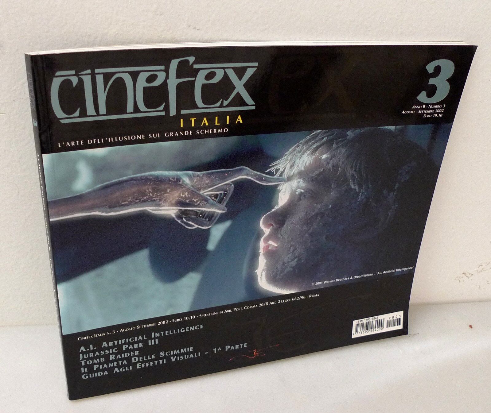 CINEFEX ITALIA n.3 2002.L'arte dell'illusione sul grande schermo[rivista cinema