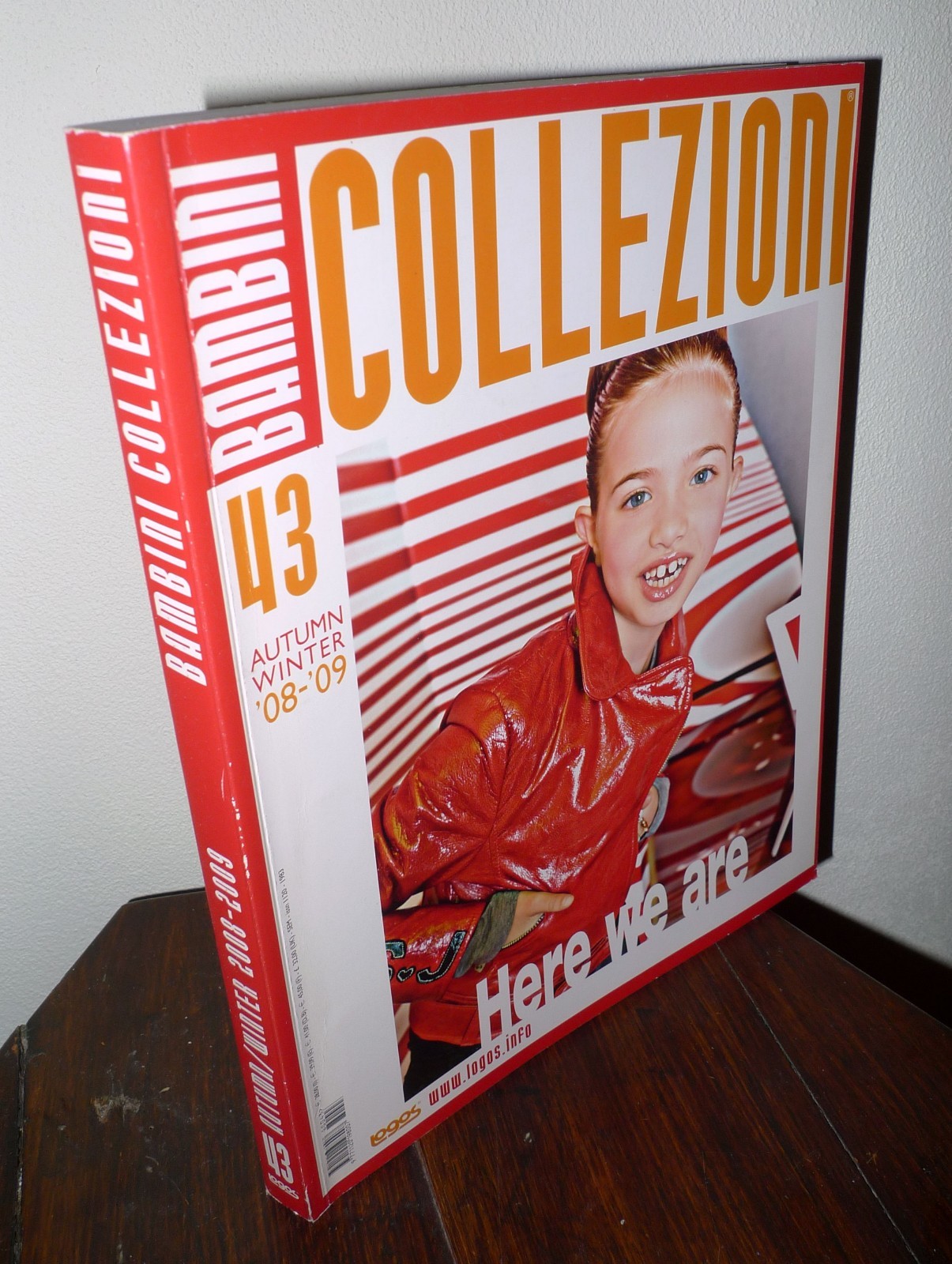 COLLEZIONI BAMBINI 43 AUTUMN WINTER 2008-'09,Logos[catalogo,moda,fashion