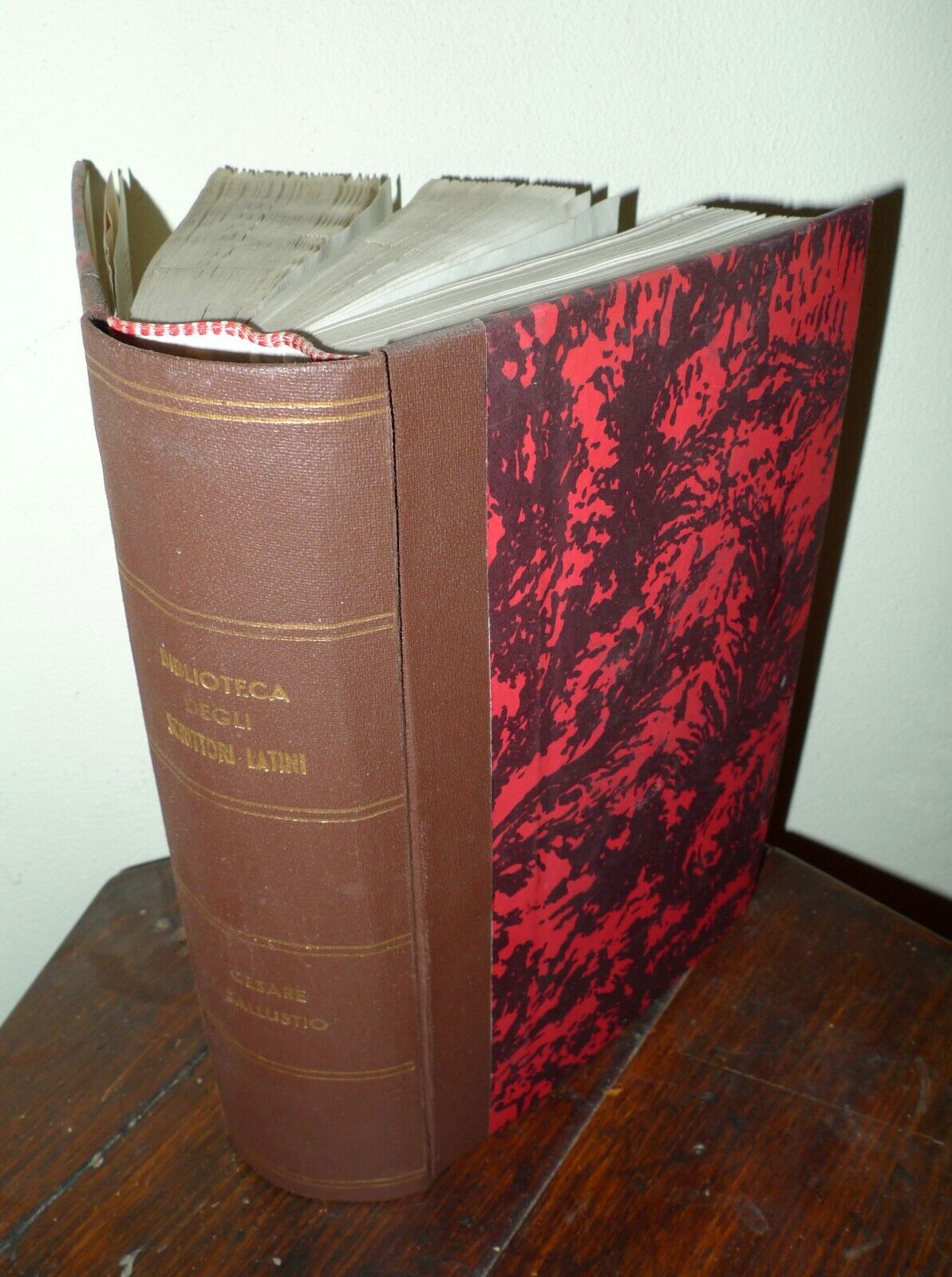 COMMENTARI DI C.GIULIO CESARE/SALLUSTIO,OPERE,1836-40 Antonelli[italiano/latino