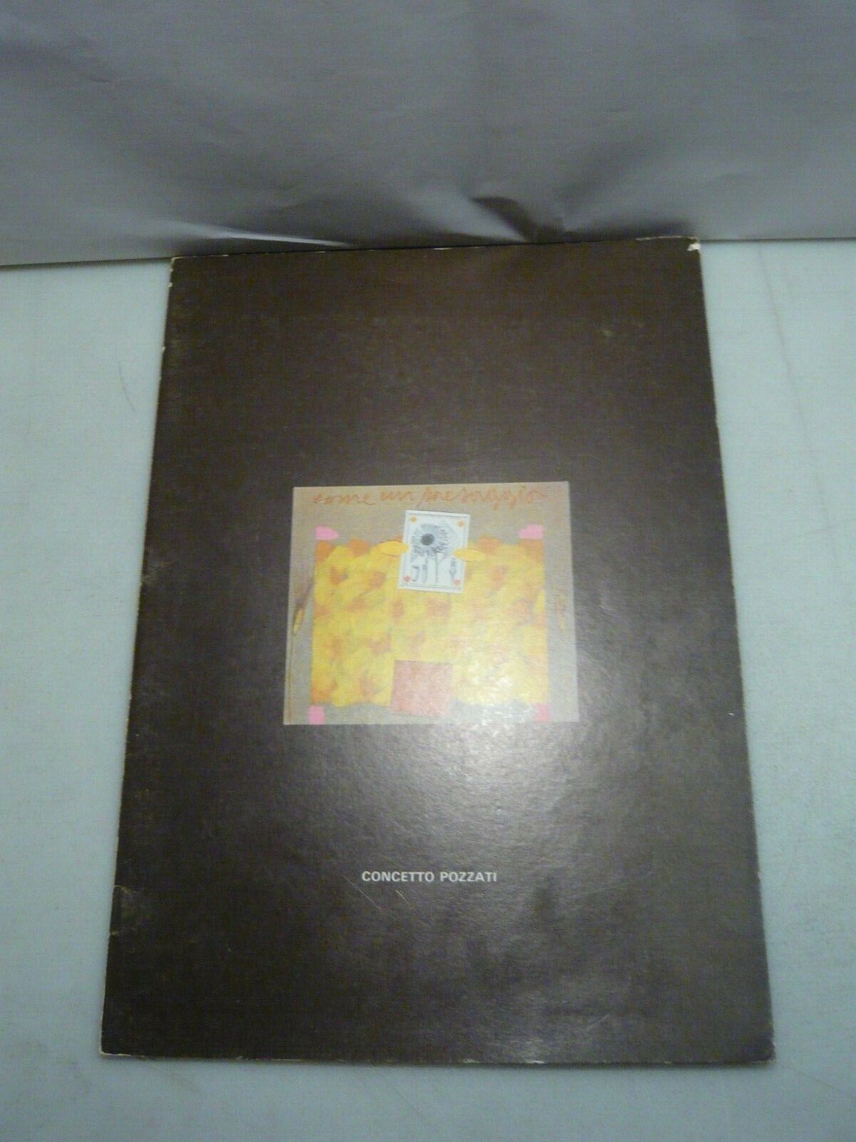 Concetto Pozzati,COME UN PAESAGGIO,Galleria de’ Foscherari, Bologna, 1975