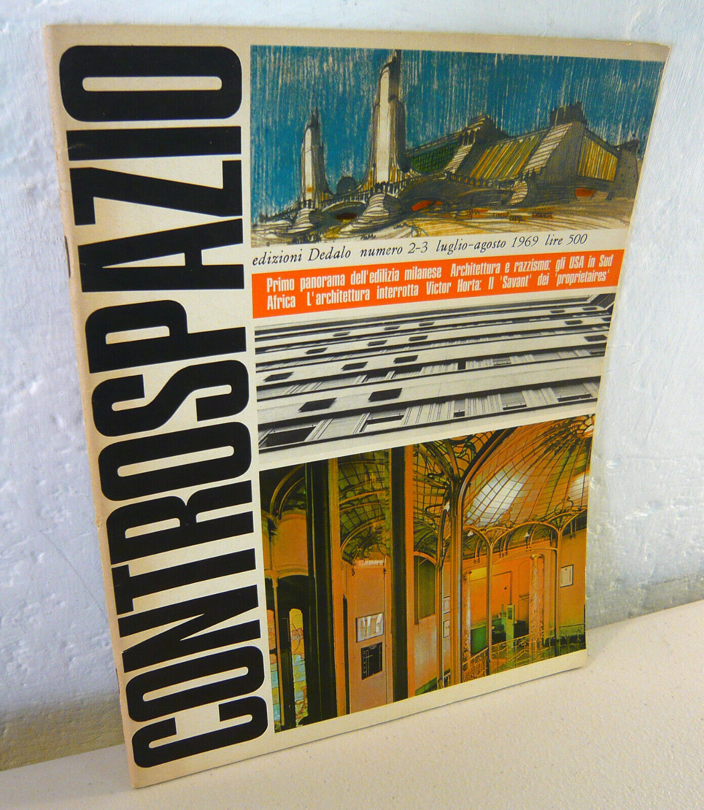 CONTROSPAZIO.Mensile di architettura e urbanistica n.2-3 1969[EDILIZIA MILANESE
