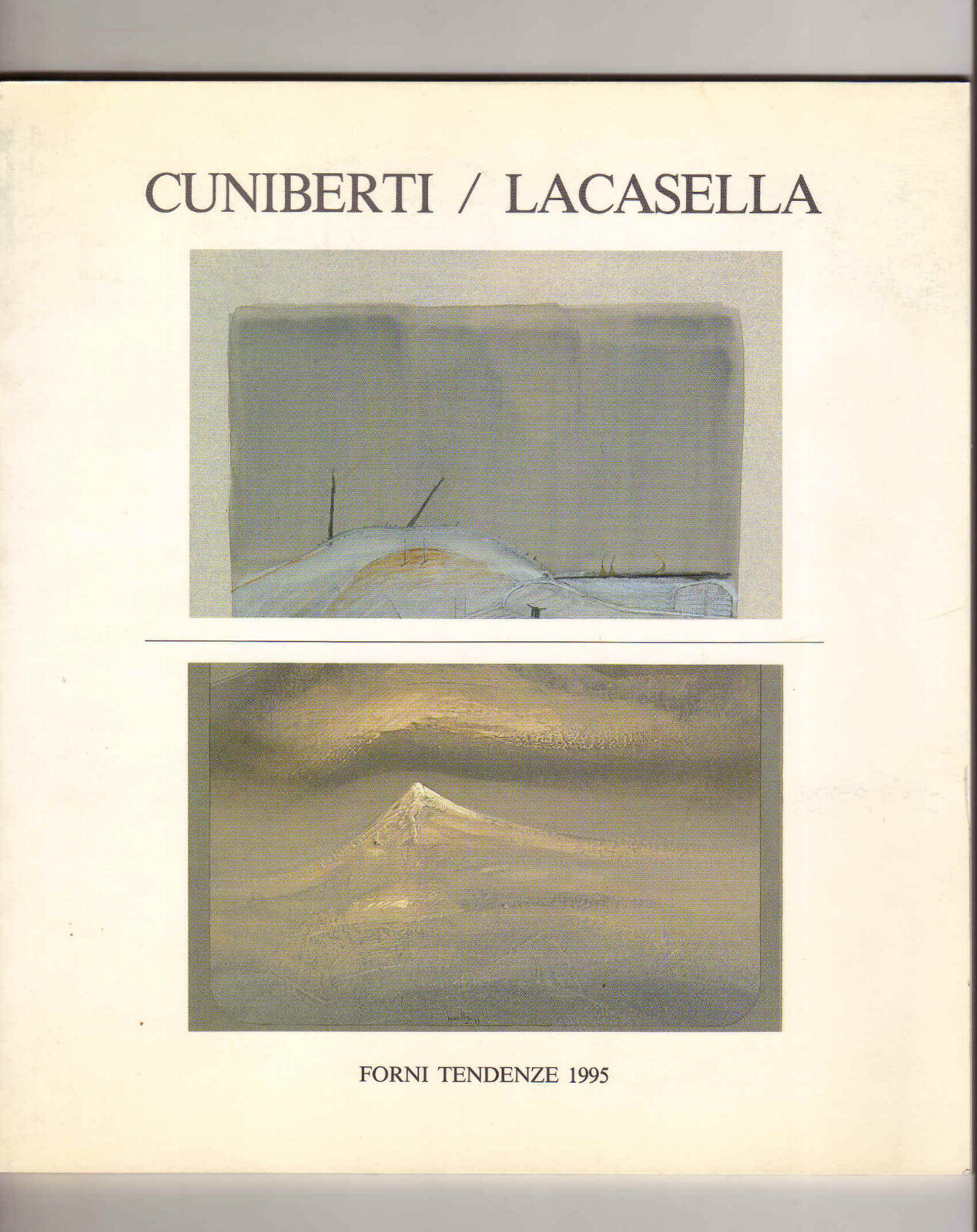 D'Amico,PIRRO CUNIBERTI/SILVIO LACASELLA,Grafis 1995[arte,catalogo mostra