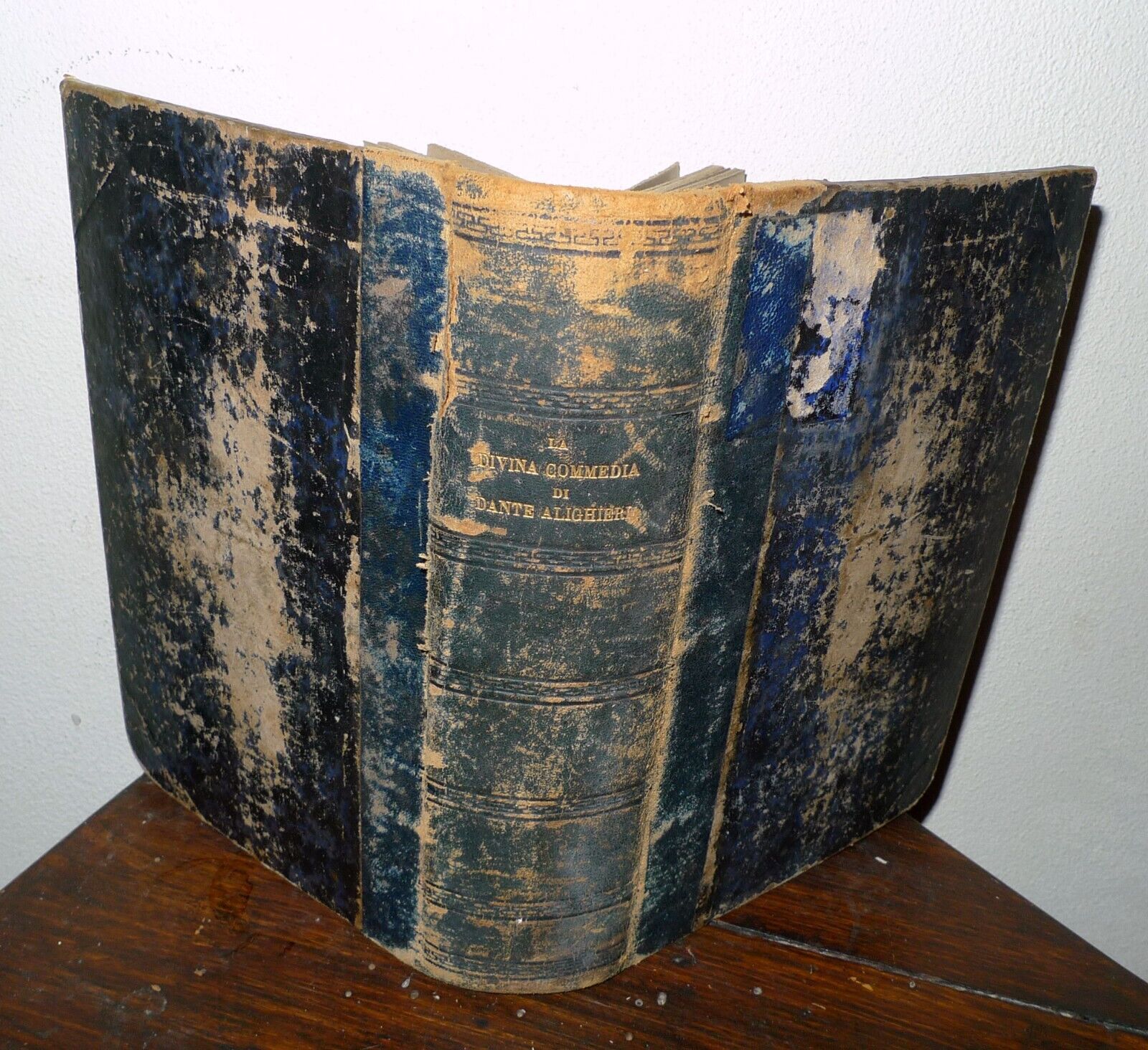 DANTE ALIGHIERI,LA DIVINA COMMEDIA,1877 Barbera[commento P.Fraticelli