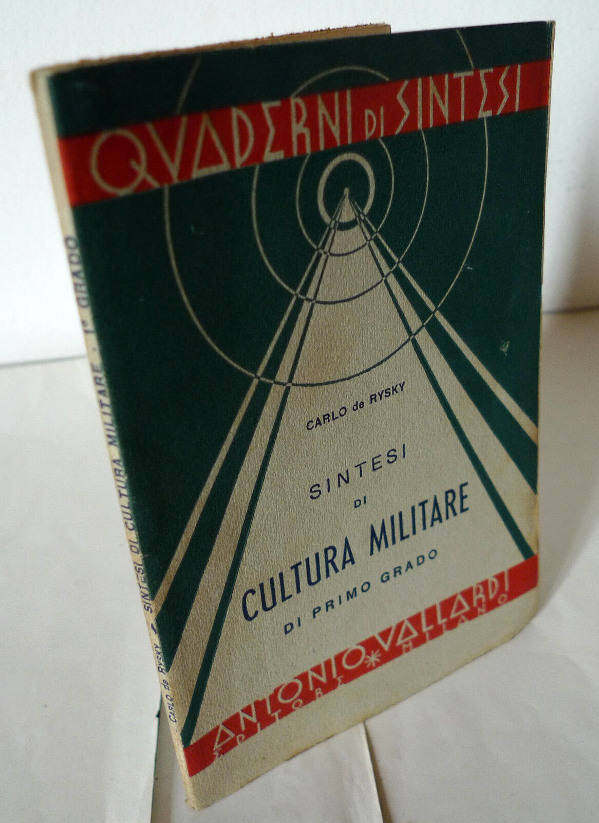 de RYSKY,SINTESI DI CULTURA MILITARE DI I GRADO,1942[storia esercito,fascismo