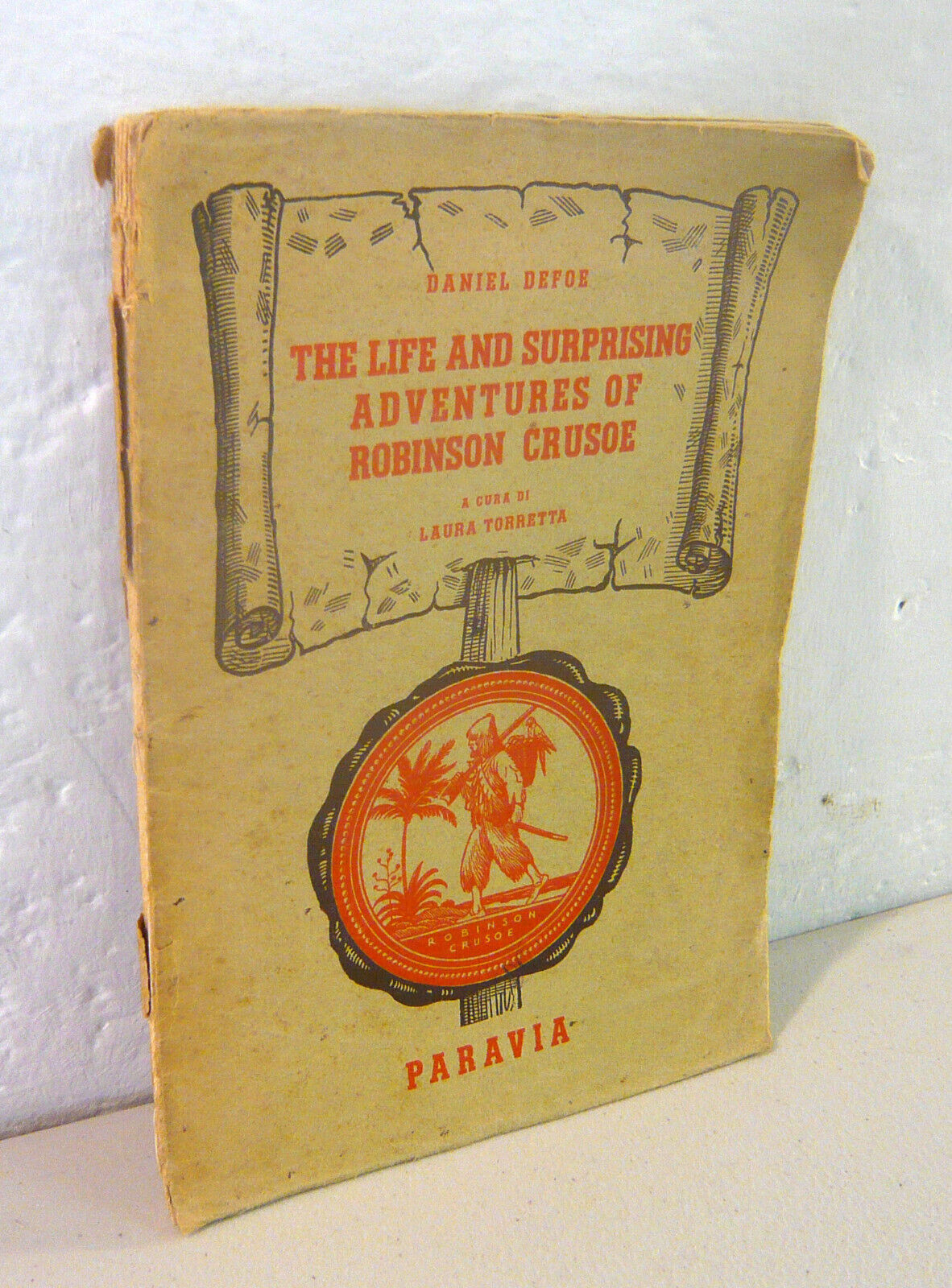 Defoe,THE LIFE AND SURPRISING ADVENTURES OF ROBINSON CRUSOE,1949 Paravia
