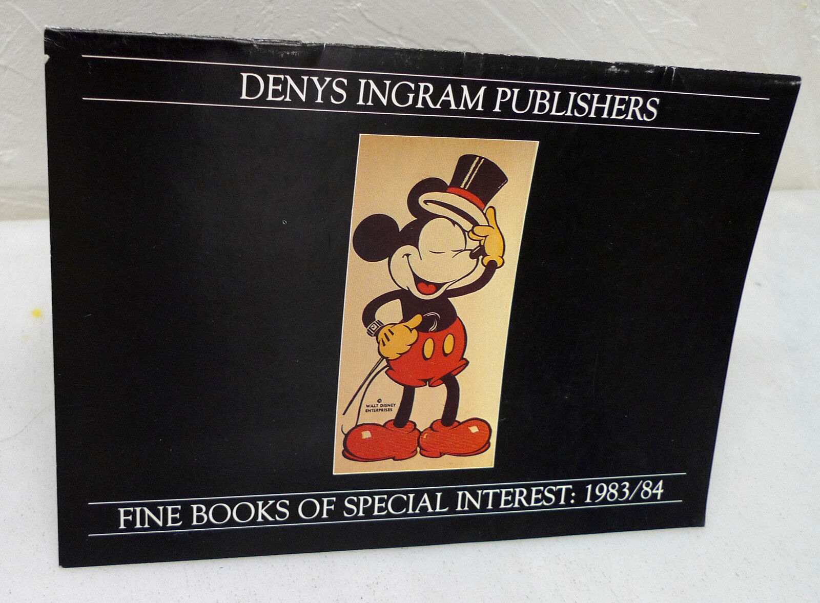 DENYS INGRAM PUBLISHERS.FINE BOOKS OF SPECIAL INTEREST 1983/84[giocattoli