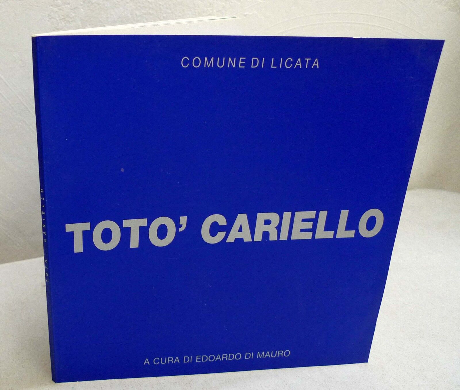 Di Mauro,TOTÒ CARIELLO,1996 Licata/Squadro Bologna[catalogo,arte contemporanea