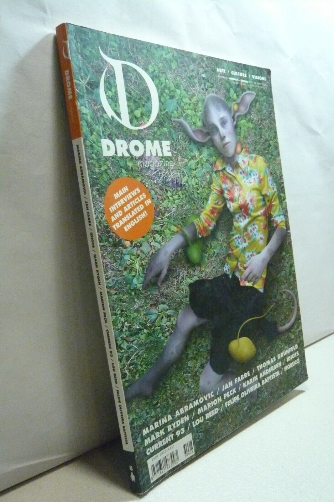 DROME MAGAZINE 8/2006.Arti/culture/visioni[MARINA ABRAMOVIC,JAN FABRE