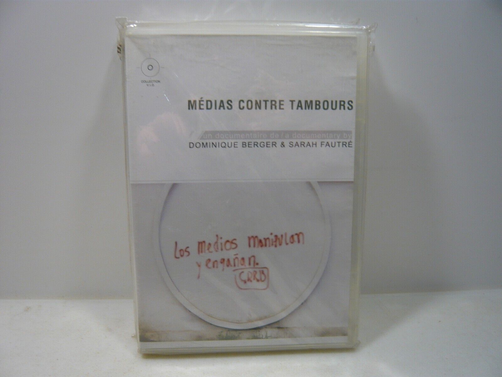DVD Berger,Fautrè MEDIAS CONTRE TAMBOURS 2004, Belgio[Hugo Chavez, documentario