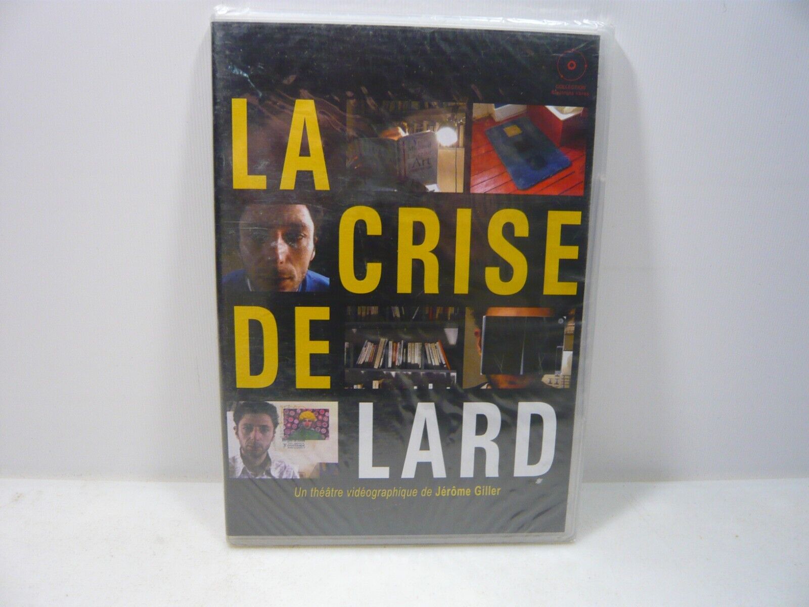 dvd LA CRISE DE LARD.Un théâtre vidèographique de Jèrome Giller,Belgio …