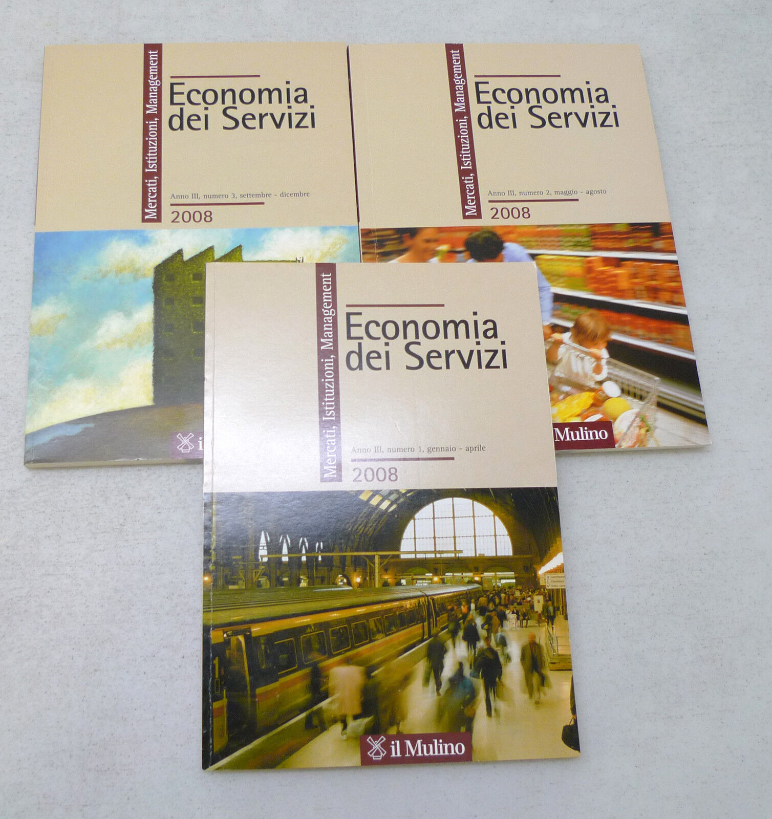 ECONOMIA DEI SERVIZI 2008.Mercati,Istituzioni,Management,Mulino[Rivista,annata