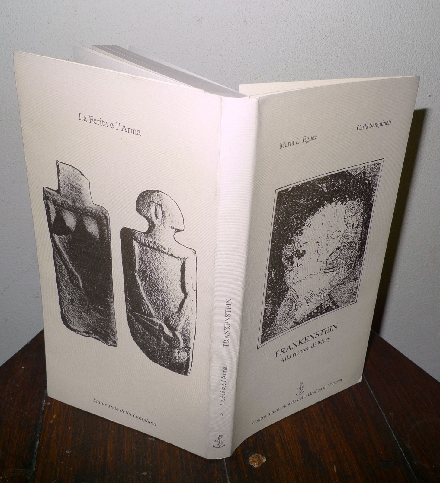 Eguez/Sanguineti,FRANKENSTEIN.Alla ricerca di Mary,1994 Grafica,Venezia