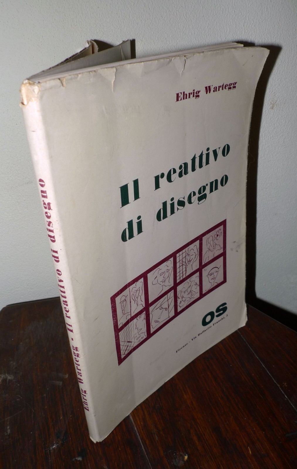 Ehrig Wartegg,IL REATTIVO DI DISEGNO (W.Z.T.)Edizioni OS 1972[PSICOLOGIA