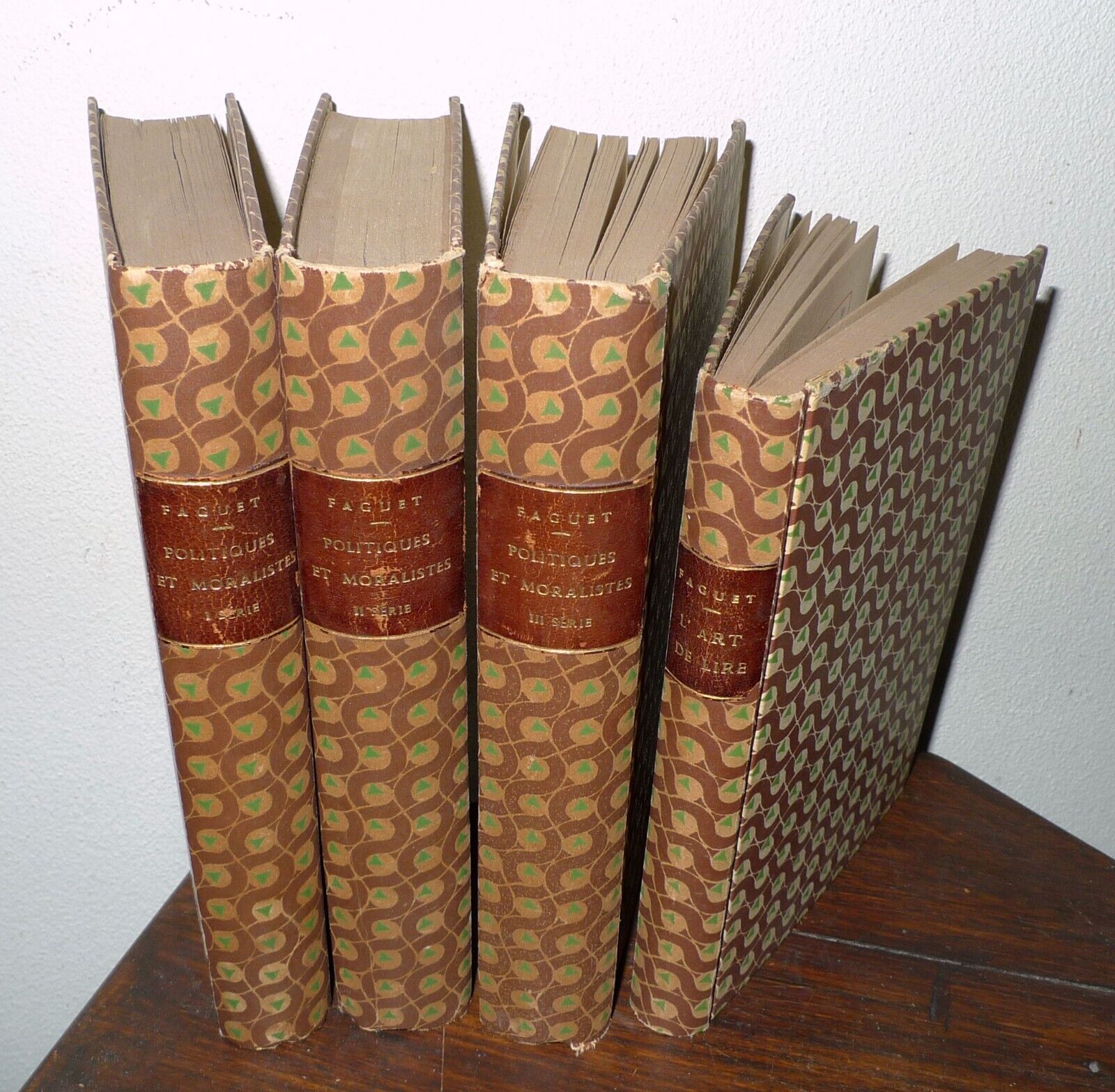 Émile Faguet,POLITIQUES ET MORALISTES DU XIX SIÈCLE/L'ART DE LIRE