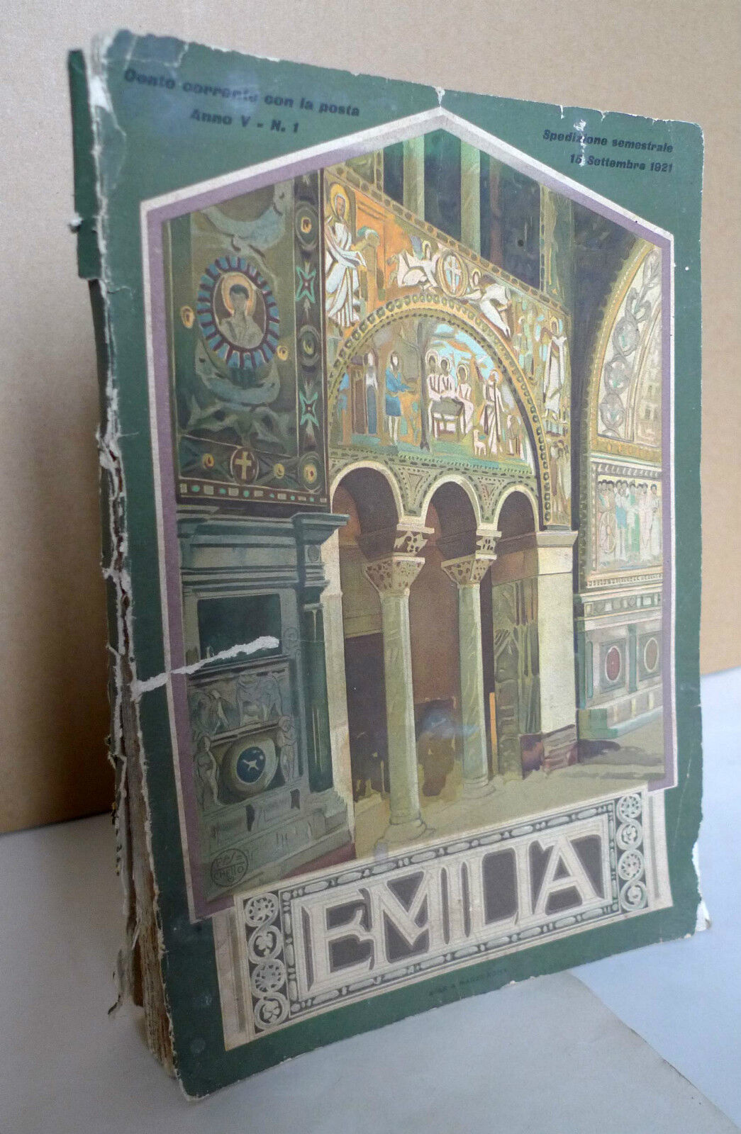 EMILIA Romagna.GUIDE REGIONALI ILLUSTRATE,1921 Ferrovie dello Stato[storia