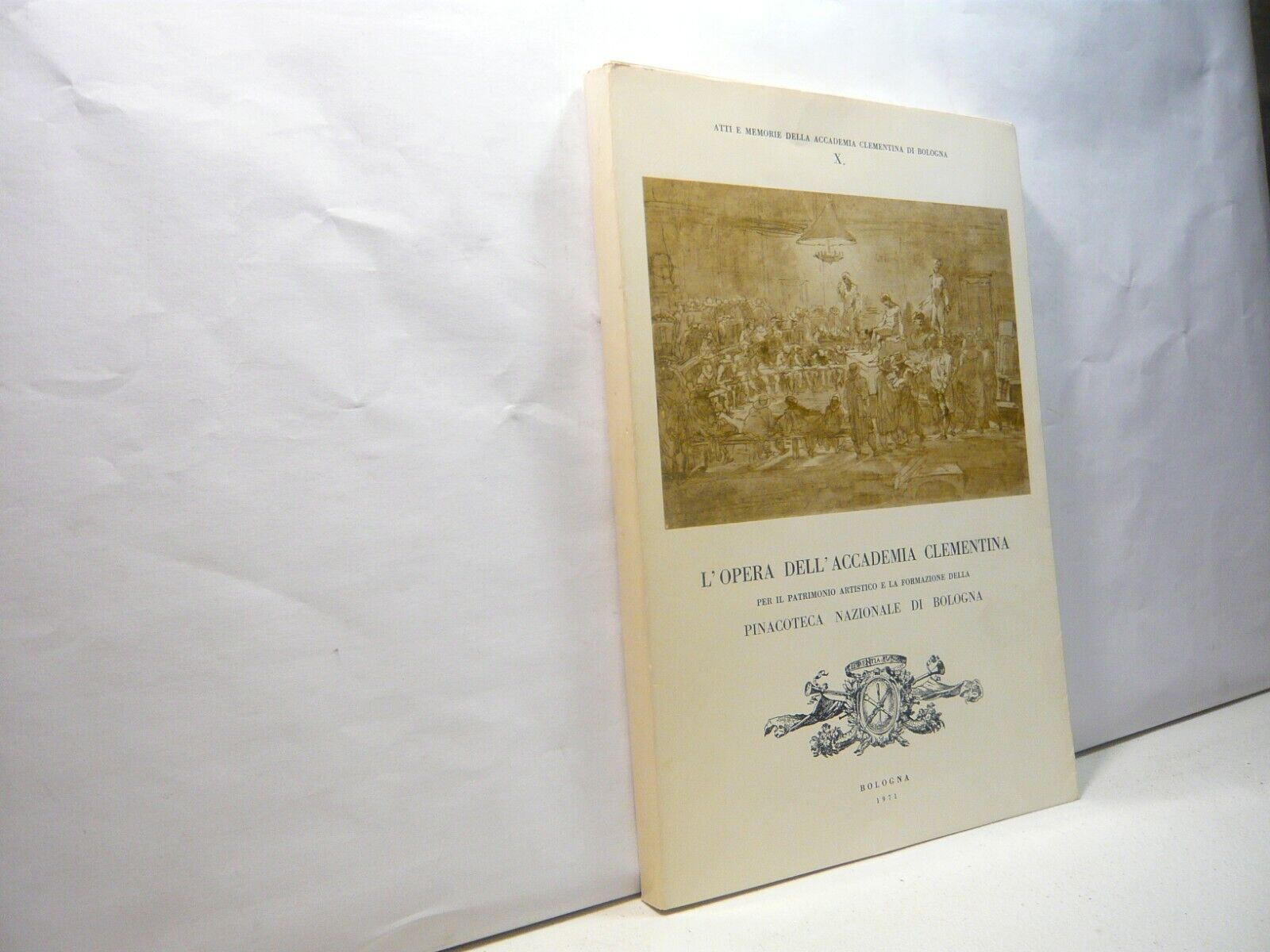 Emiliani,L’OPERA DELL’ACCADEMIA CLEMENTINA,1971[Pinacoteca di Bologna, arte