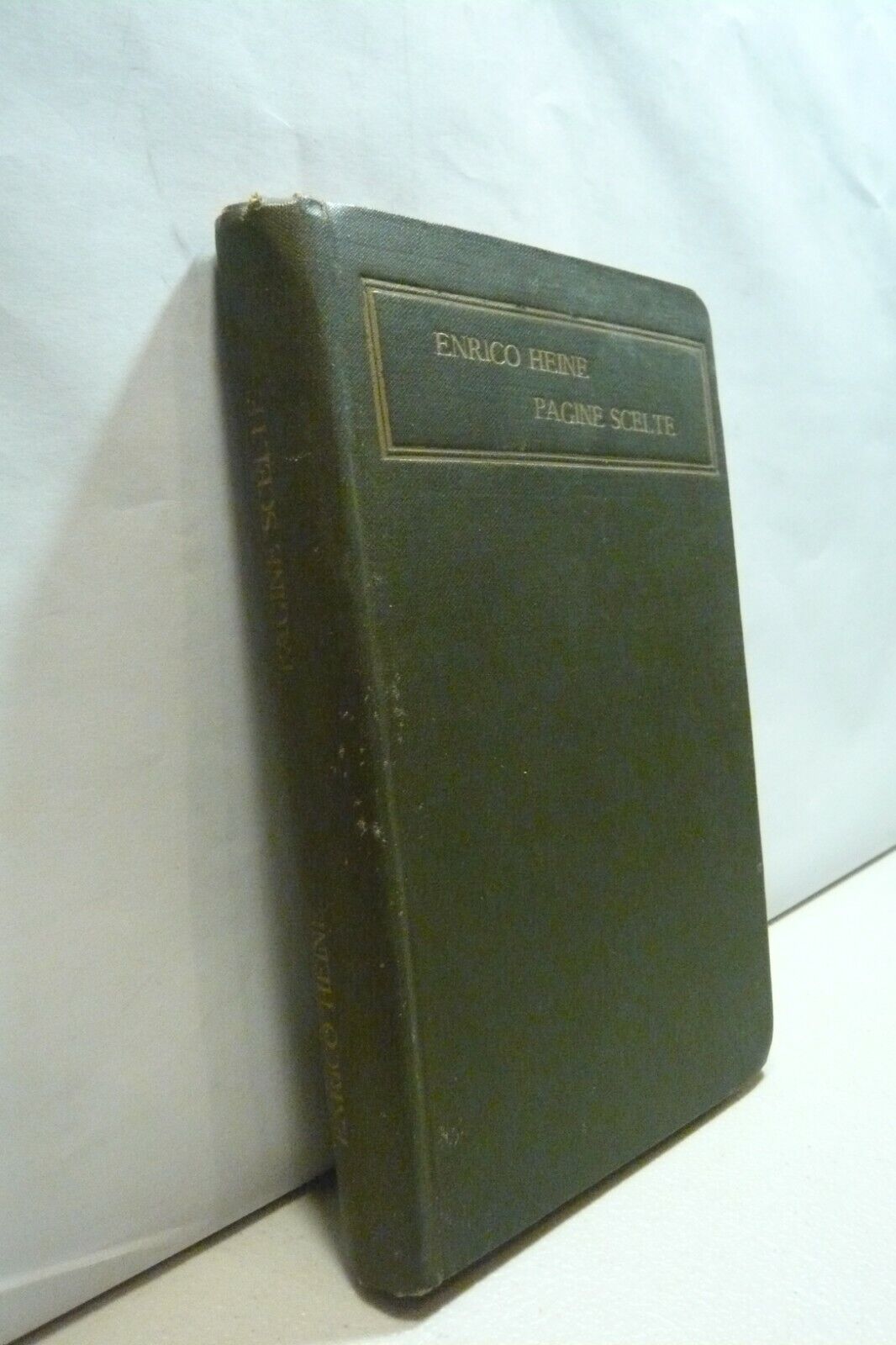 Enrico Heine,PAGINE SCELTE,Pallestrini & C. Milano, 1905[Antonino Cimino Foti