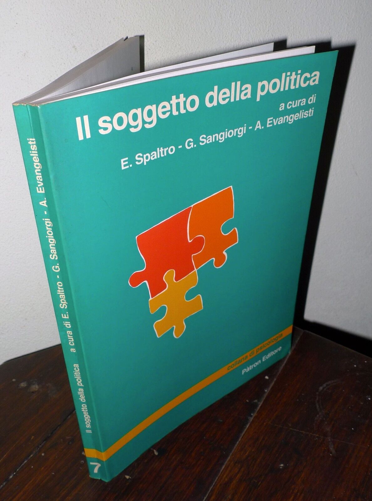 Enzo Spaltro/Sangiorgi/Evangelisti,IL SOGGETTO DELLA POLITICA,1994[psicologia