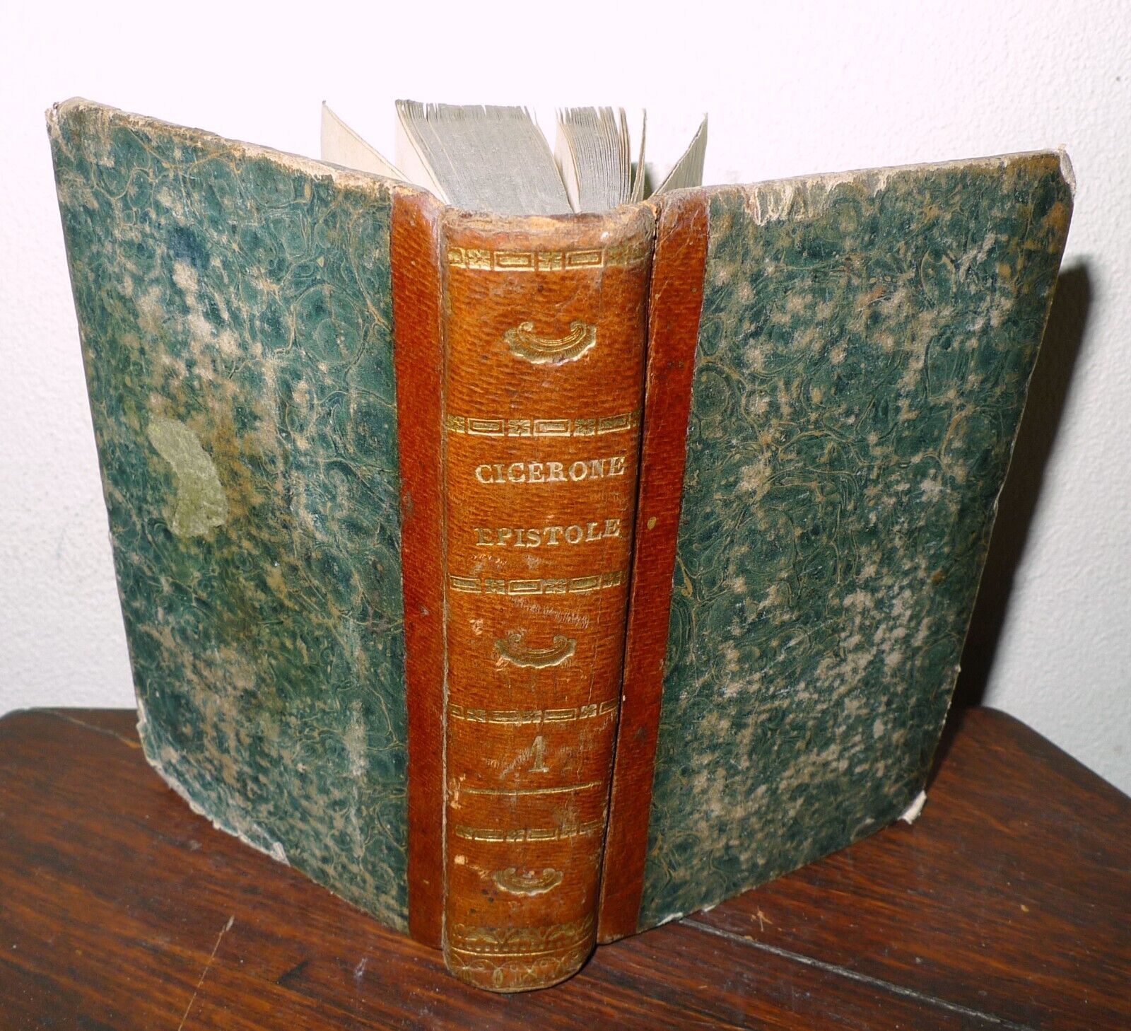 EPISTOLE FAMIGLIARI DI M.T.CICERONE,1828 Bettoni[tr.Guido di Reggio/Aldo Manuzio