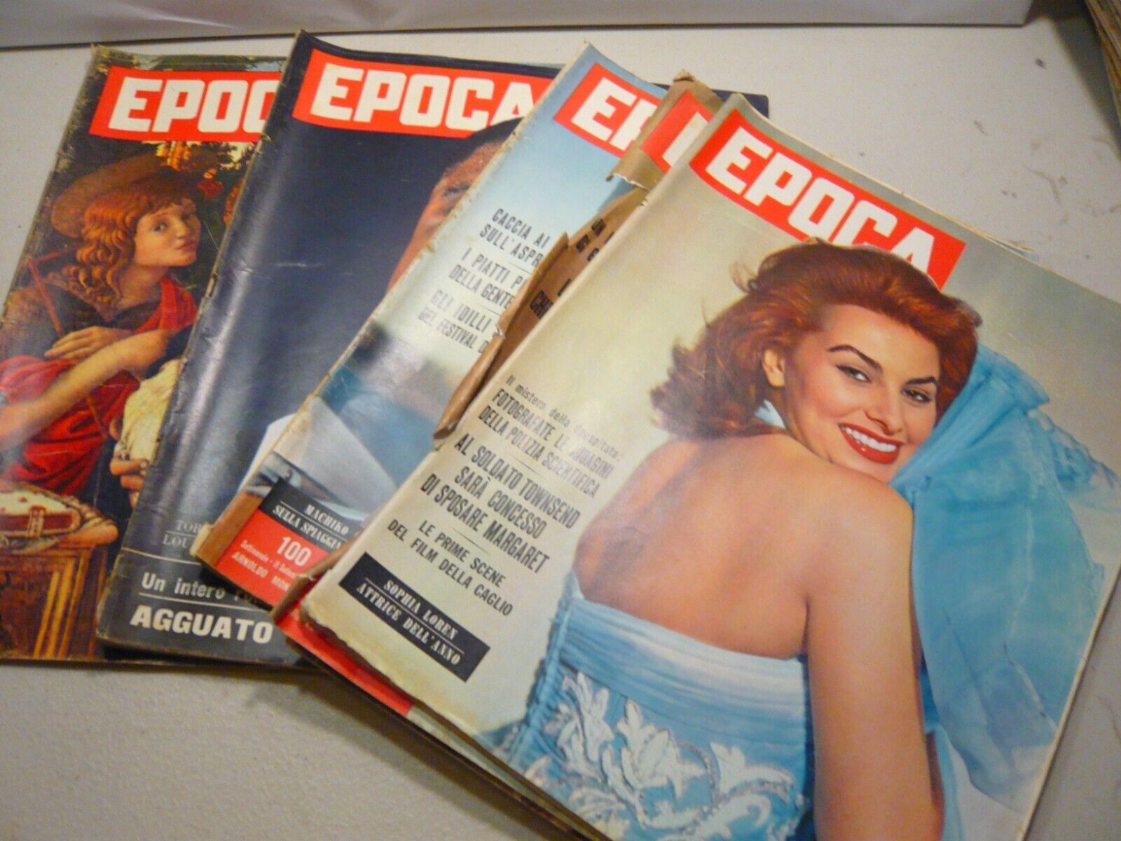 EPOCA.Settimanale politico di grande informazione, anni 1954/55/56