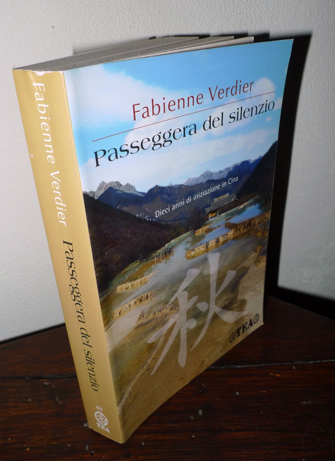 Fabienne Verdier,PASSEGGERA DEL SILENZIO,2007 TEA[calligrafia cinese