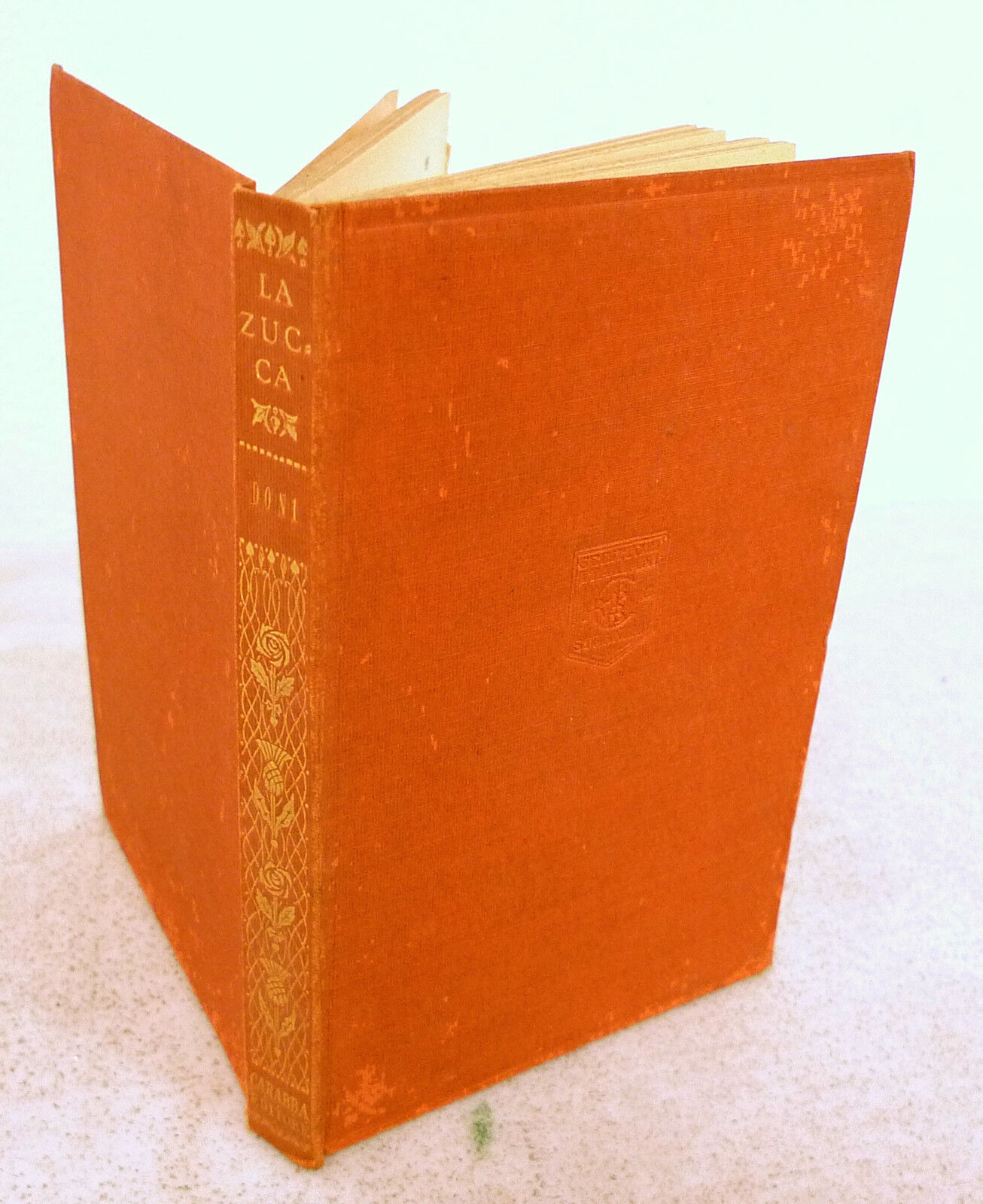 Francesco Doni,LA ZUCCA,1914 Carabba