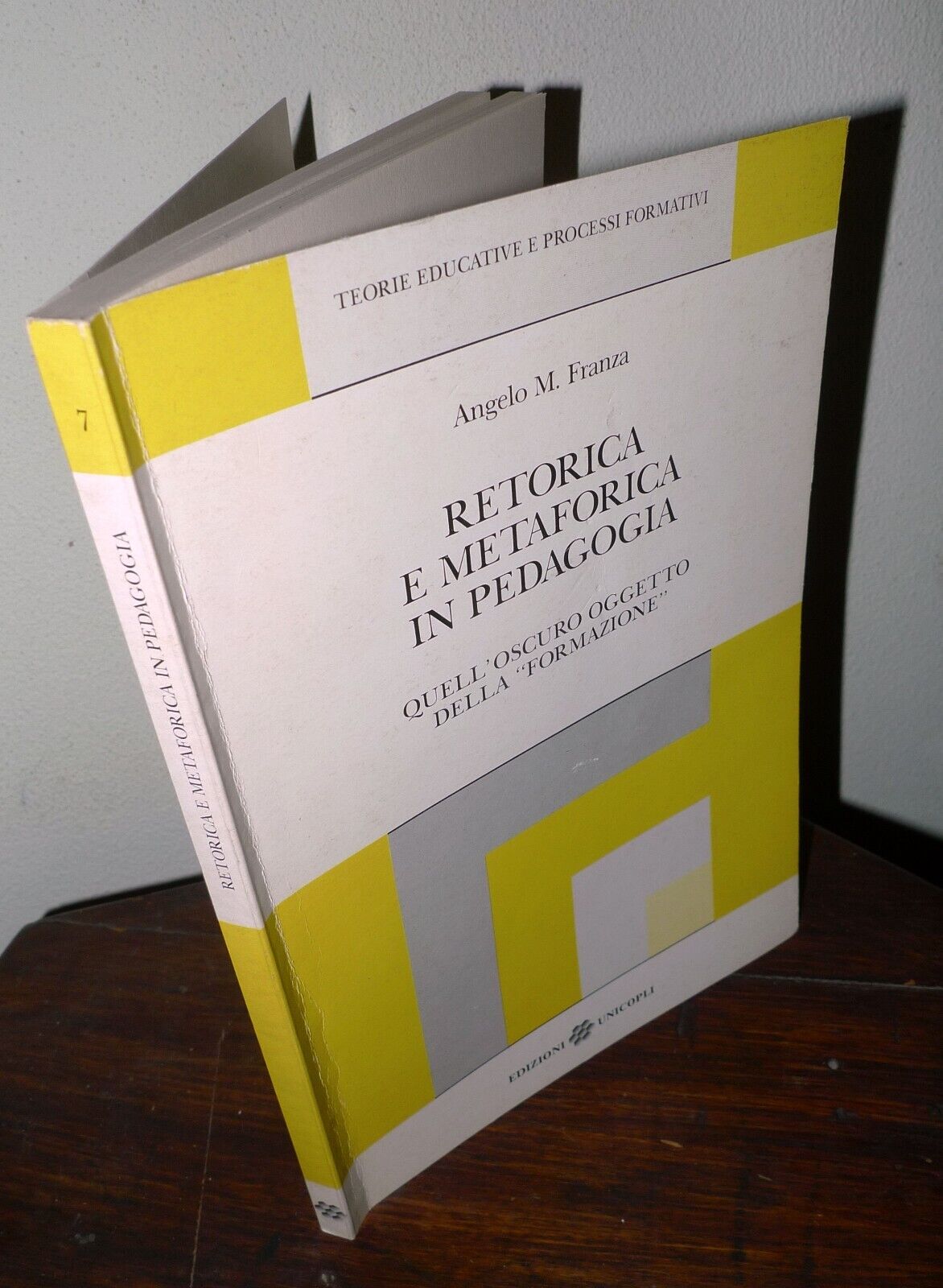 Franza,RETORICA E METAFORICA IN PEDAGOGIA,1988 Unicopli[formazione,educazione