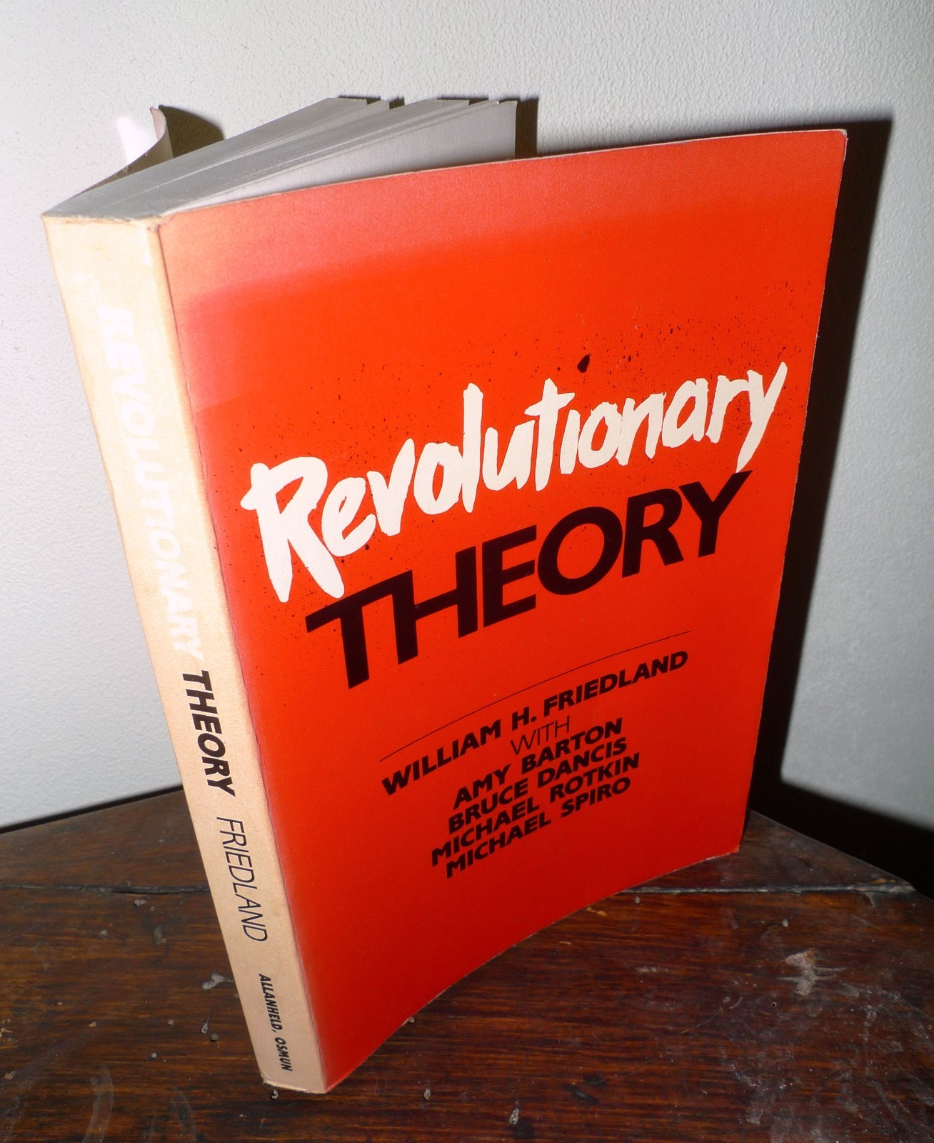 Friedland,REVOLUTIONARY THEORY,1982 Allanheld[teorie rivoluzionarie,comunismo
