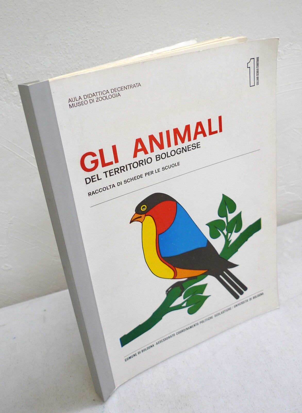 Frisoni,GLI ANIMALI DEL TERRITORIO BOLOGNESE.Schede per le scuole,1987[Bologna
