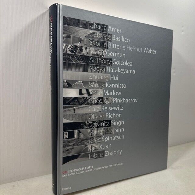 G.D. TECNOLOGIA E ARTE,Mondadori 2008[Basilico,Spinatsch,Reisewitz, Hatakeyama