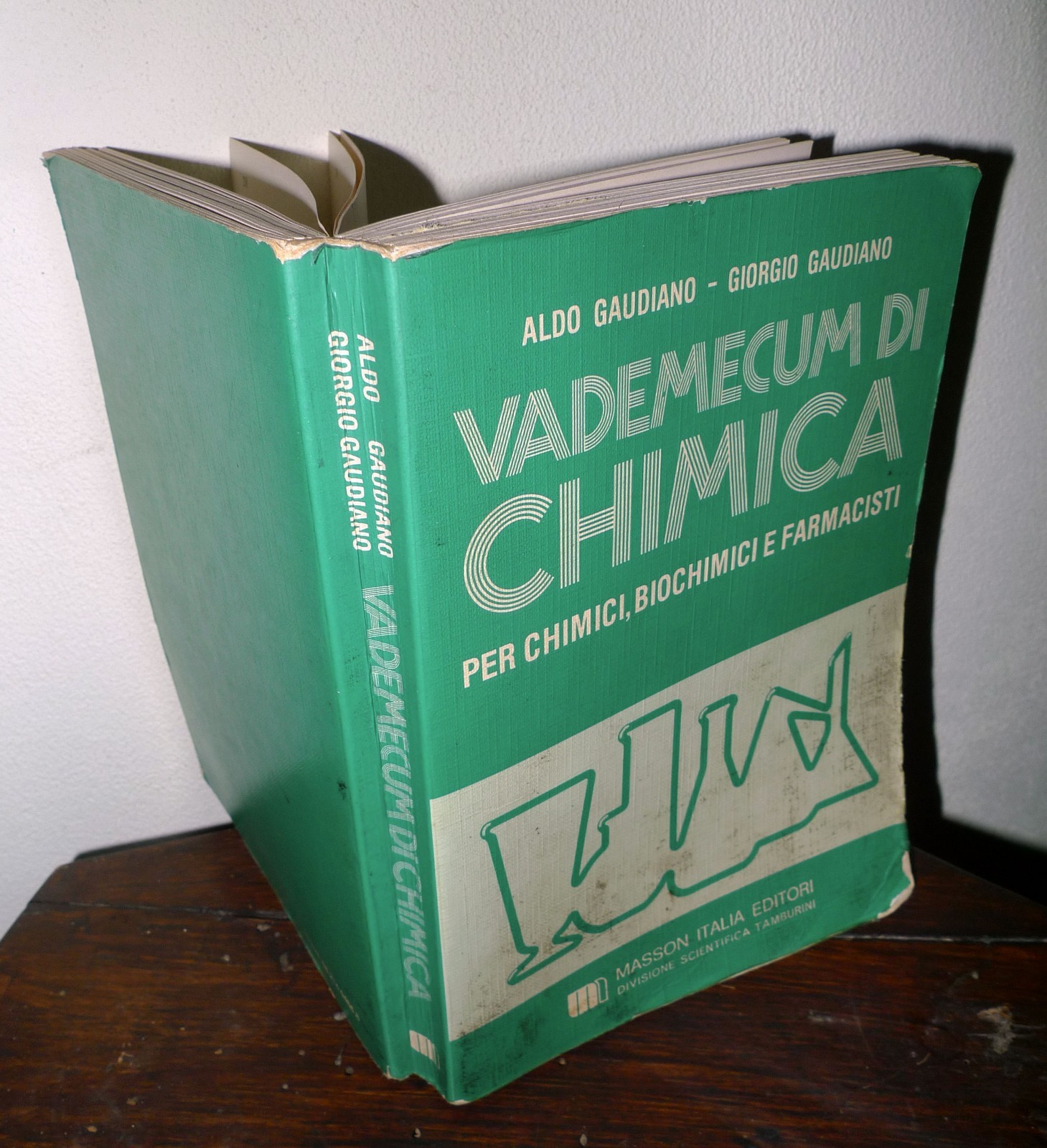 Gaudiano,VADEMECUM DI CHIMICA per chimici,biochimici e farmacisti,1982 Masson