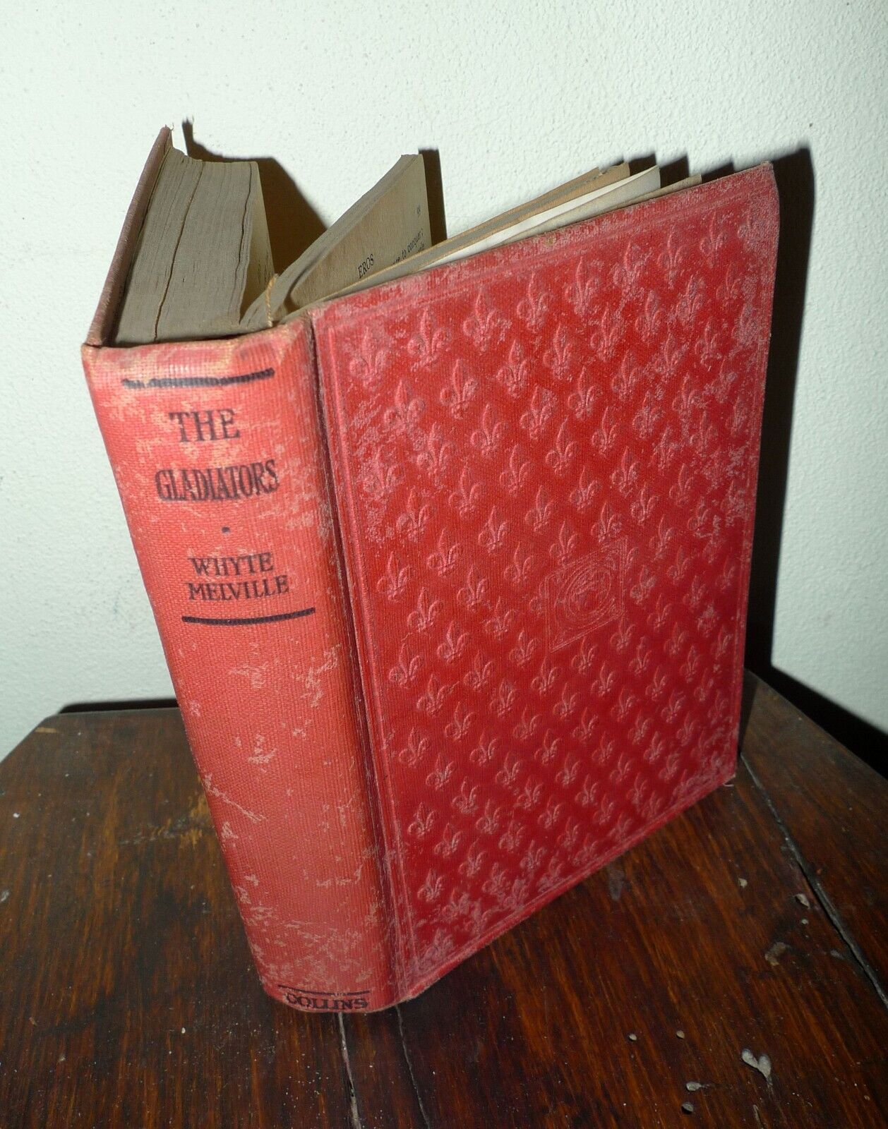 George John Whyte-Melville,THE GLADIATORS,Collins' Clear-Type Press