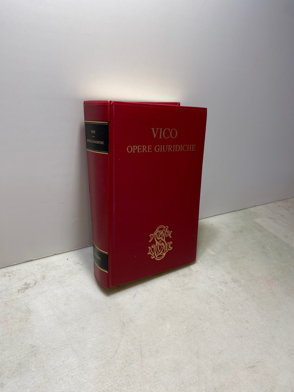 Giambattista Vico, OPERE GIURIDICHE Il diritto universale, Sansoni 1974