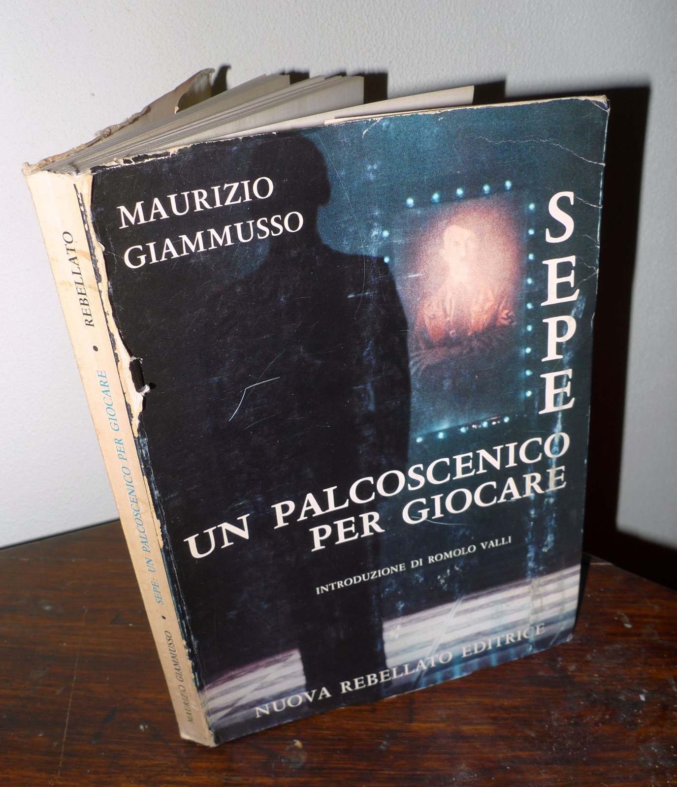 Giammusso,Giancarlo SEPE.UN PALCOSCENICO PER GIOCARE,1979 Rebellato[TEATRO
