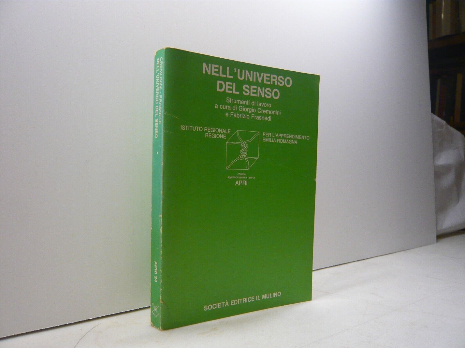Giorgio Cremonini e Fabrizio Frasnedi,NELL’UNIVERSO DEL SENSO,Il Mulino 1986
