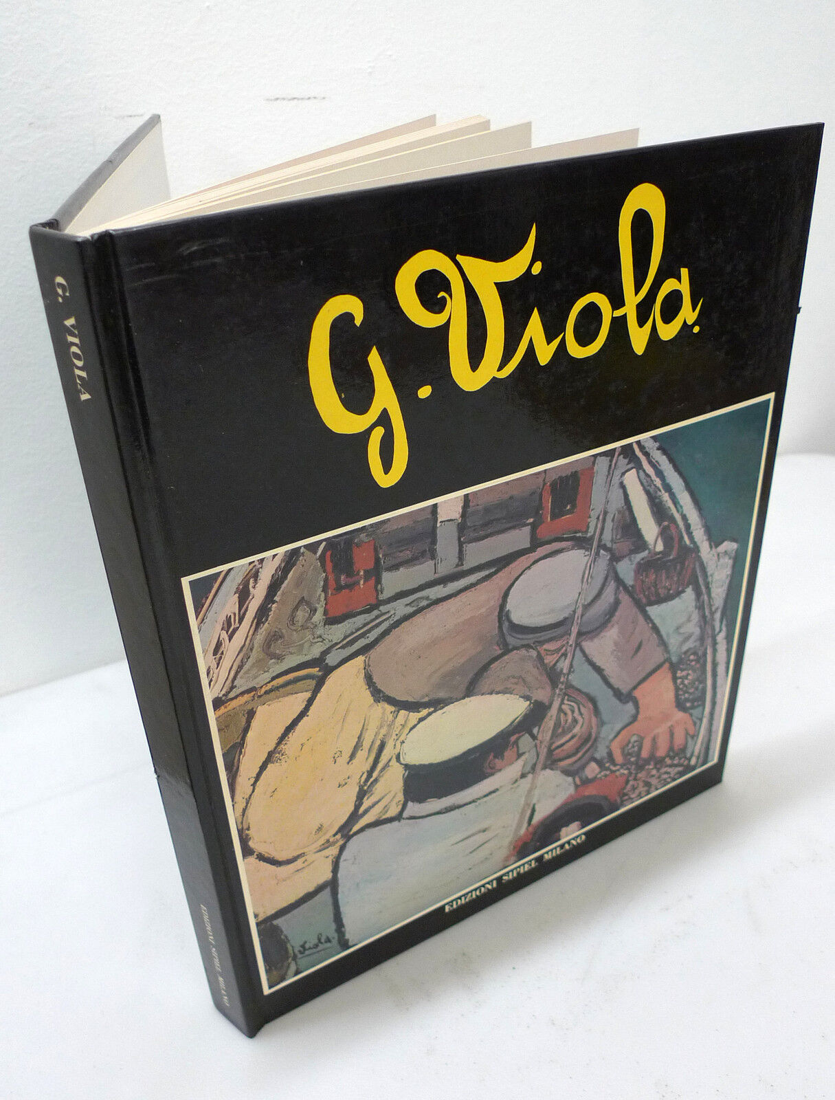 Giuseppe G.VIOLA,Sipiel 1977[catalogo,arte contemporanea,autografo,Buzzati