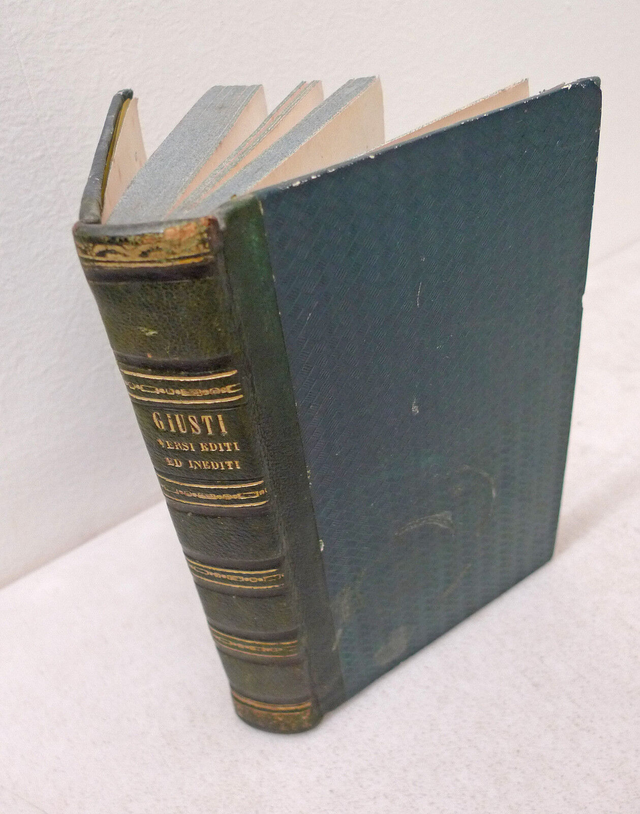 Giuseppe Giusti,VERSI EDITI ED INEDITI,1852 Le Monnier,edizione postuma[poesia