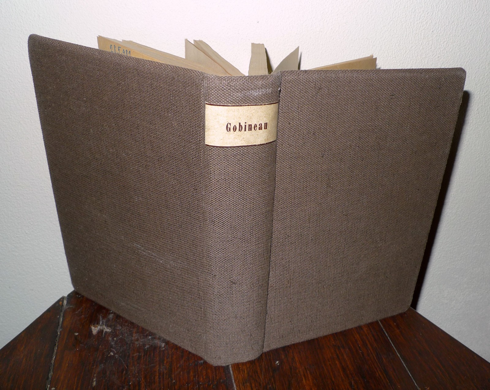 GOBINEAU,ESSAI SUR L'INÉGALITÉ DES RACES HUMAINES,1933 Lib.de Paris[RAZZISMO