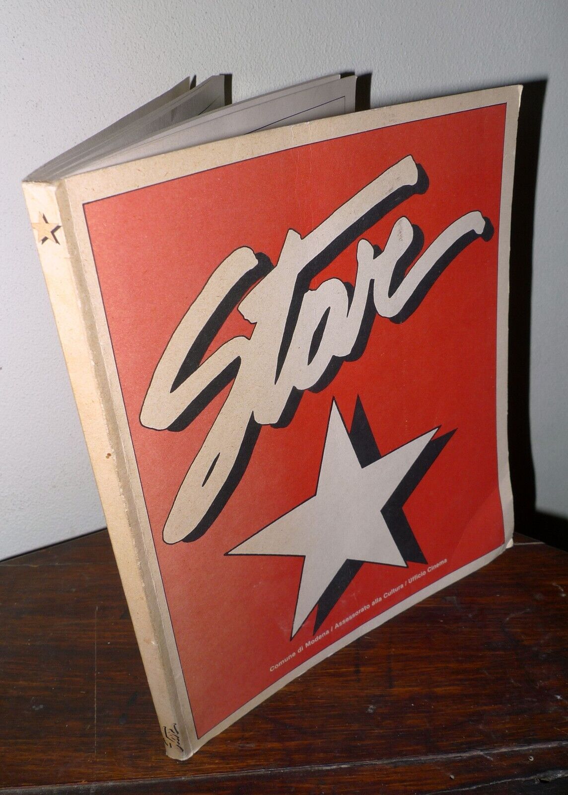 Grignaffini,STAR.TRE PASSI NEL DIVISMO,1981 Modena[CINEMA,catalogo rassegna
